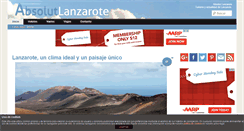 Desktop Screenshot of absolutlanzarote.com